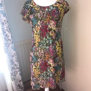 R&k colorful dress ladies size 6